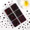 image:imageHotfix Rhinestones Siam 3960pcs Mixed 5 Sizes SS6SS30Dark Siam