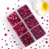 image:imageHotfix Rhinestones Siam 3960pcs Mixed 5 Sizes SS6SS30Hot Pink