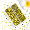 image:imageHotfix Rhinestones Siam 3960pcs Mixed 5 Sizes SS6SS30Lemon Yellow