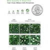 image:imageHotfix Rhinestones Siam 3960pcs Mixed 5 Sizes SS6SS30Light Green