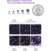 image:imageHotfix Rhinestones Siam 3960pcs Mixed 5 Sizes SS6SS30Tanzanite