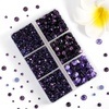 image:imageHotfix Rhinestones Siam 3960pcs Mixed 5 Sizes SS6SS30Tanzanite
