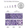 image:imageHotfix Rhinestones Siam 3960pcs Mixed 5 Sizes SS6SS30Violet