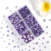 image:imageHotfix Rhinestones Siam 3960pcs Mixed 5 Sizes SS6SS30Violet