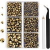 image:imageHotfix Rhinestones Siam 3960pcs Mixed 5 Sizes SS6SS30Aurum