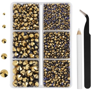 image:imageHotfix Rhinestones Siam 3960pcs Mixed 5 Sizes SS6SS30Aurum