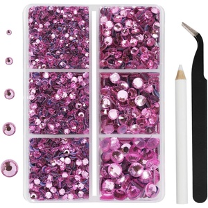 image:imageHotfix Rhinestones Siam 3960pcs Mixed 5 Sizes SS6SS30Dark Pink