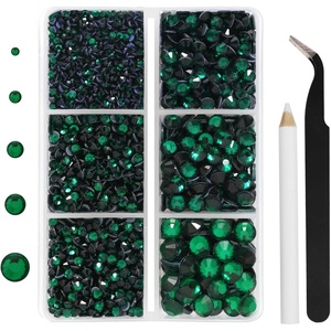 image:imageHotfix Rhinestones Siam 3960pcs Mixed 5 Sizes SS6SS30Emerald