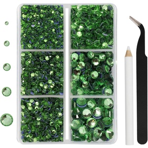 image:imageHotfix Rhinestones Siam 3960pcs Mixed 5 Sizes SS6SS30Light Green
