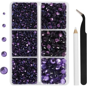 image:imageHotfix Rhinestones Siam 3960pcs Mixed 5 Sizes SS6SS30Tanzanite