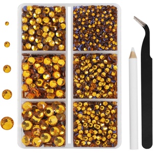 image:imageHotfix Rhinestones Siam 3960pcs Mixed 5 Sizes SS6SS30Topaz